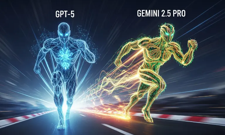 GPT 5 vs Gemini 2.5 Pro agi